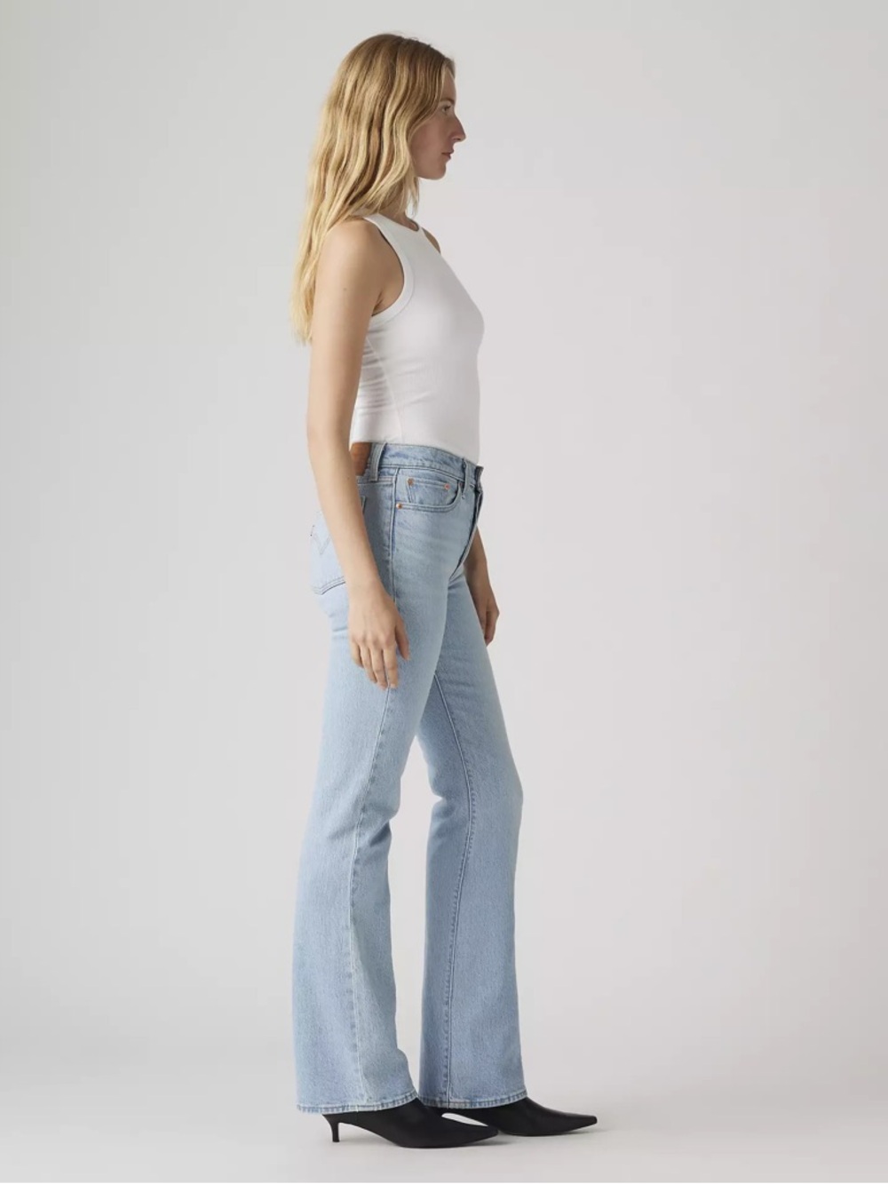 LEVI's Wedgie Bootcut Jean 27 LIKE NEW - Picture 3 of 13
